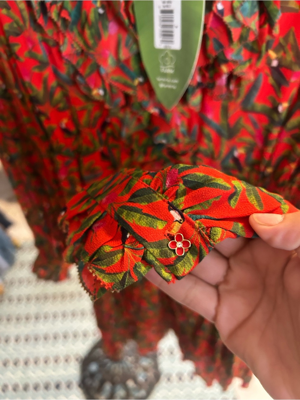 FARM Rio Tucano Paradise tropical print Mini Dress - Picture 5 of 8
